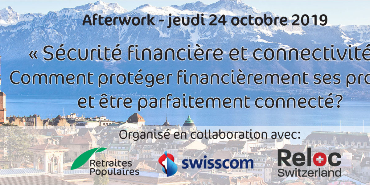 Afterwork – Le 24 octobre 2019 !