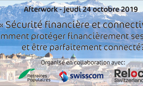 Afterwork – Le 24 octobre 2019 !